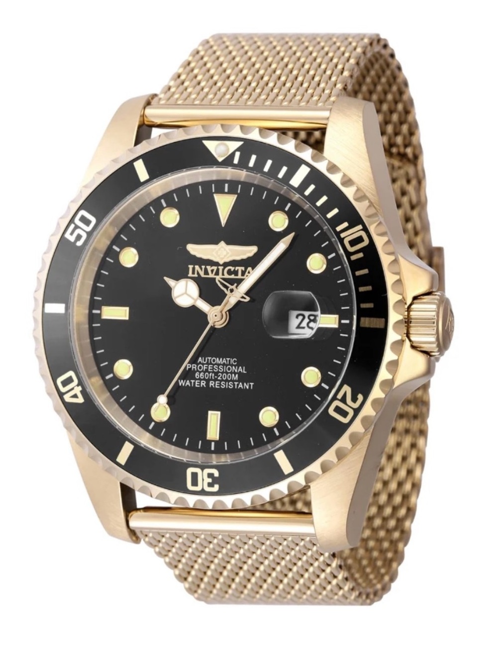 Invicta Grand Diver Bastion Automatic Men's Watch -
47mm. Gold (47966)